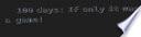 100 days
