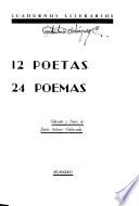 12 poetas, 24 poemas