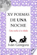 15 POEMAS DE UNA NOCHE