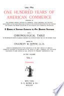1795-1895. One Hundred Years of American Commerce ...