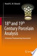 18th and 19th Century Porcelain Analysis