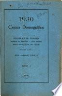 1930 censo demográfico