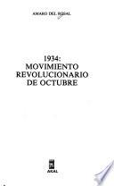 1934, movimiento revolucionario de octubre
