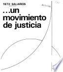 1973 salarios, un movimiento de justicia