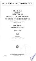 1975 NASA Authorization