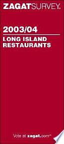 2003/04 Long Island Restaurants