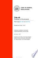 2017 CFR Annual Print Title 40 Protection of Environment - Part 63 ( 63.1440 to 63.6175)