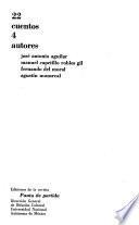 22 cuentos, 4 autores
