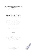 2d International Congress of Entomology, Oxford, August, 1912 ...