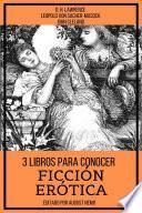 3 Libros para Conocer Ficción Erótica