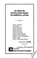 30 años de sociología rural en América Latina