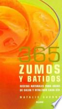 365 Zumos y batidos