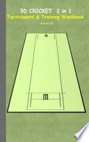 3D Cricket 2 in 1 Tacticboard and Training Book