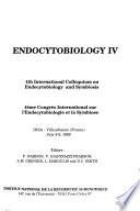 4ème Congrès International Sur L'Endocytobiologie Et la Symbiose, INSA-Villeurbanne (France), July 4-8, 1989