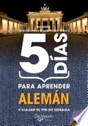 5 días para aprender Alemán