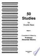 50 studies for double bass