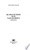 500 años de poesía en el Valle de México