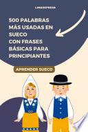 500 Palabras Más Usadas en Sueco con Frases Básicas para Principiantes