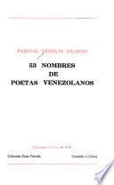 53 nombres de poetas venezolanos