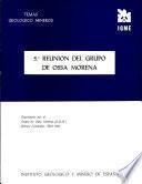 5a Reunión del Grupo de Ossa Morena [organizado por el Grupo de Ossa Morena (G.O.M.) Bélmez (Córdoba), abril 1983]