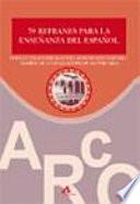 70 refranes para la enseñanza del español
