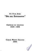 8 y 9 de junio, Día del Estudiante