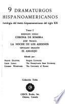 9 dramaturgos hispanoamericanos: Corona de sombra