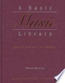 A Basic Music Library