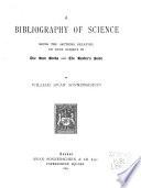 A Bibliography of Science