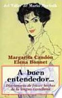 A buen entendedor--