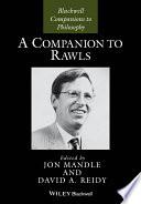A Companion to Rawls