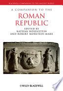 A Companion to the Roman Republic