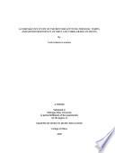 A Comparative Study of the Rhythm Aptitude, Personal Tempo, and Motor Proficiency of First and Third Grade Students