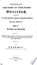 A Complete Dictionary of the English and German and German and English Languages ...