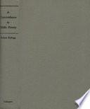 A Concordance to Eddic Poetry