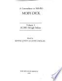 A Concordance to Melville's Moby Dick