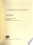 A Concordance to The York Plays