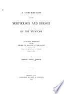 A Contribution to the Morphology and Biology of the Stentors ...