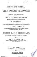 A Copious and Critical Latin-English Dictionary