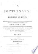 A Dictionary, Hindoostany and English