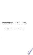 A Dictionary of Books Relating to America