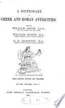 A dictionary of Greek and Roman antiquities, ed. by W. Smith