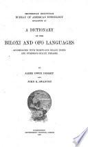 A Dictionary of the Biloxi and Ofo Languages