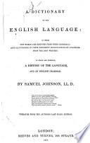 A Dictionary of the English Language