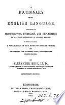 A Dictionary of the English Language ...