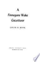 A Finnegans Wake Gazetteer