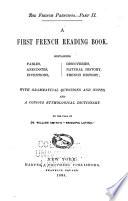 A First French Reading Book