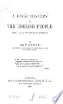 A first history of the English people