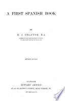 A First Spanish Book