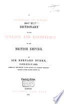 A Genealogical and Heraldic Dictionary of the Peerage and Baronetage of the British Empire